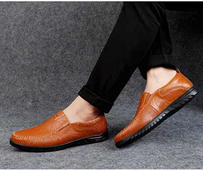 Men’s Genuine Cowhide Leather Comfort Loafers