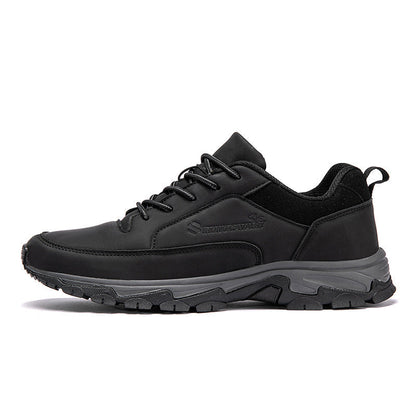 🔥Best Seller-Men's Comfortable Arch Support Shock Absorbing Orthopedic Leather Sneakers