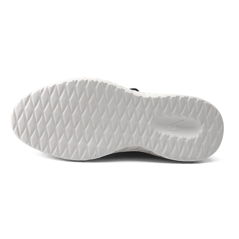 Men’s Comfortable Lace-Up Brogue Sneakers – Ultra-Lightweight & Breathable Woven Upper, Arch Support, Wide-Toe Fit, Shock-Absorbing Sole for All-Day Comfort