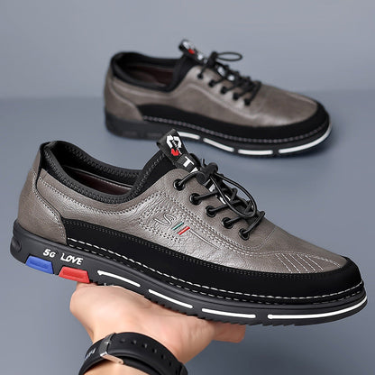 Men's Cowhide Leather Casual Comfort Loafers