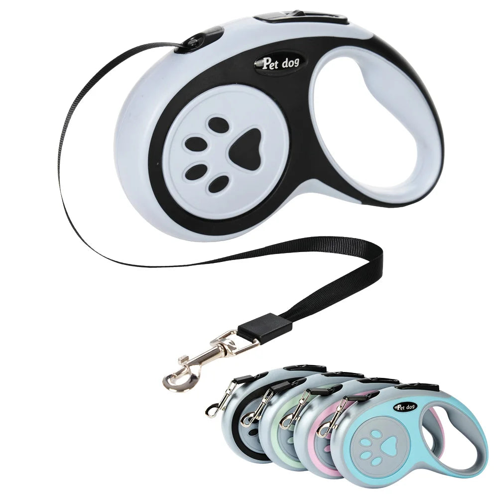 Retractable Nylon Dog Leash