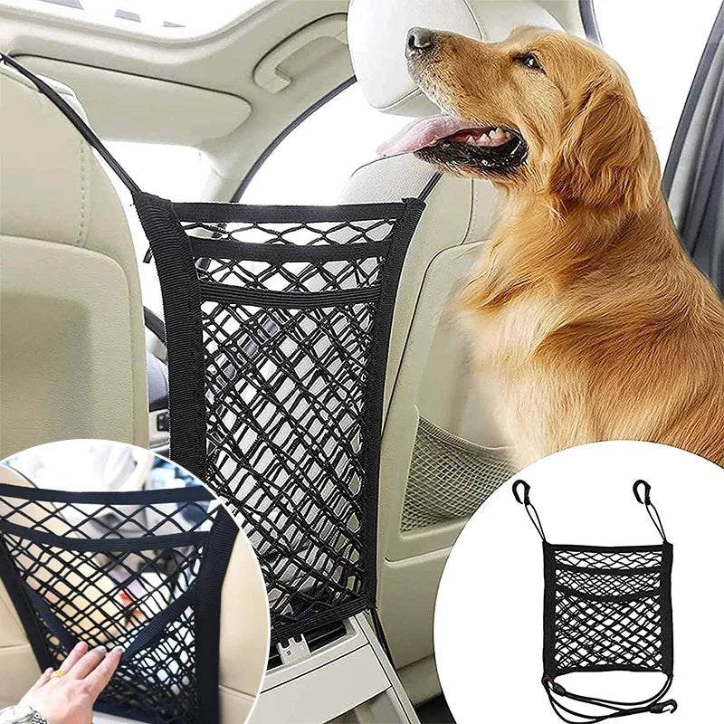 Dog Car Net Travel Safety Barrier