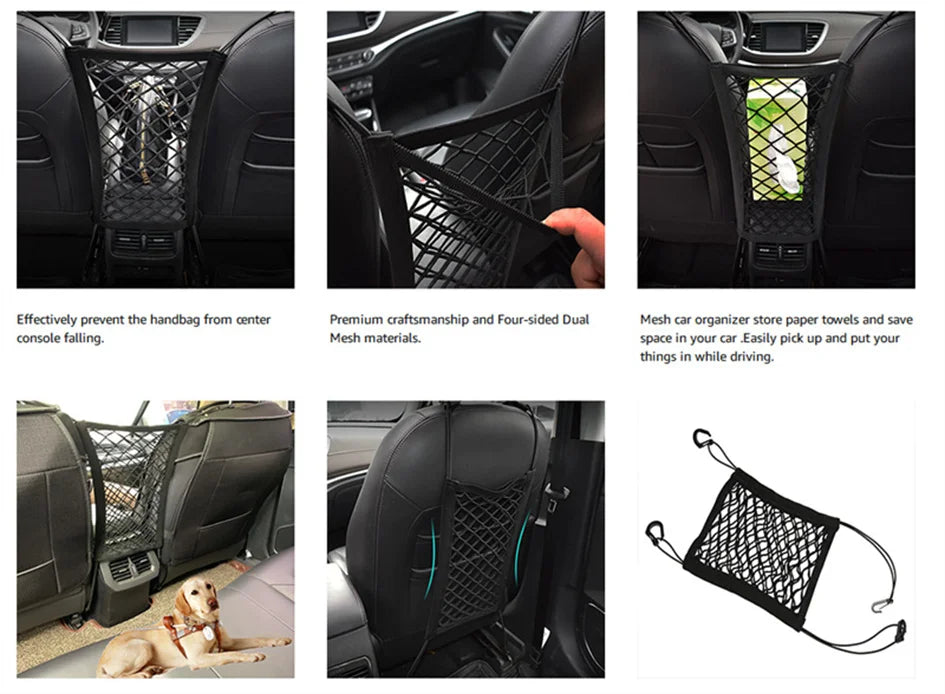 Dog Car Net Travel Safety Barrier