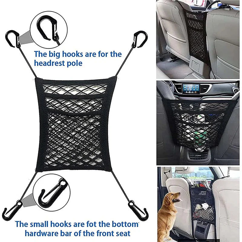 Dog Car Net Travel Safety Barrier