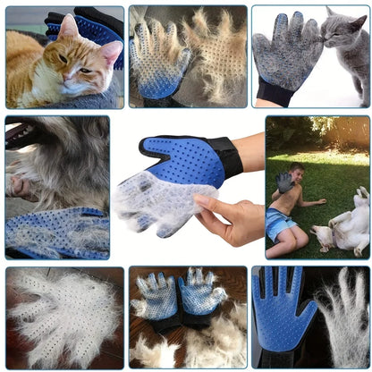 2Pcs Pet Grooming Kit for Dog Cat Rabbit Fur