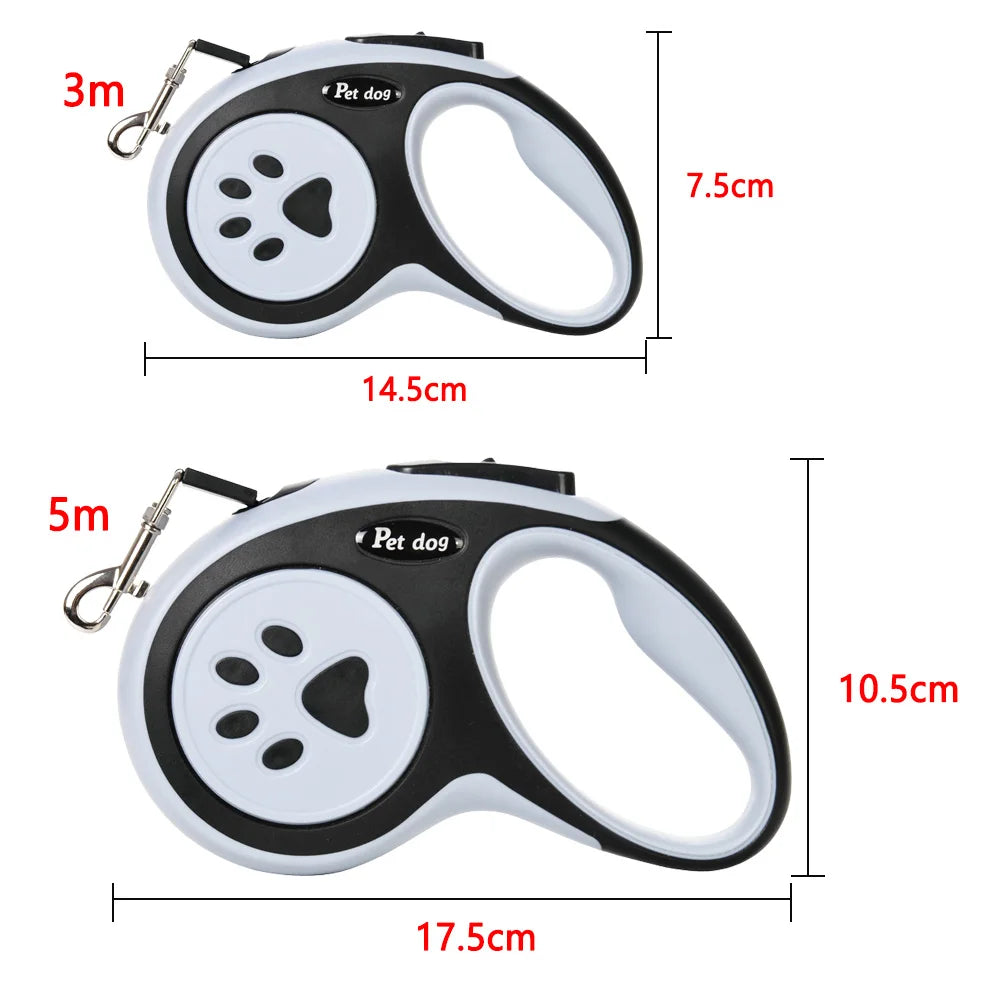 Retractable Nylon Dog Leash