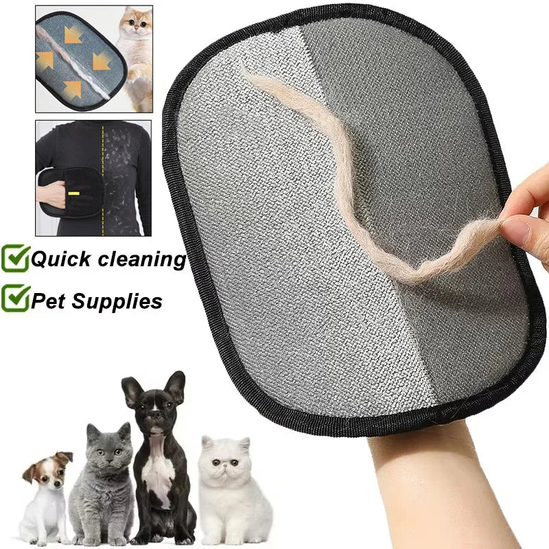 Pet Hair Remover Portable washable glove