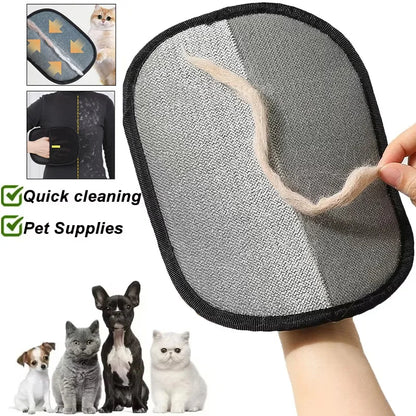 Pet Hair Remover Portable washable glove