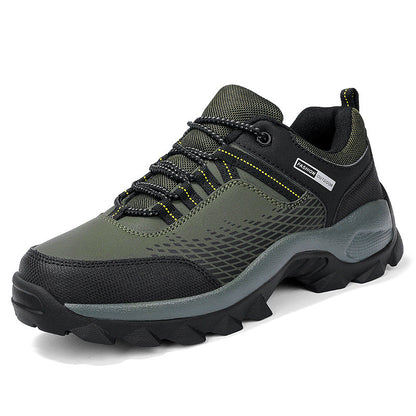 Men's Wear Resistant Waterproof Non-slip Anti-skid Anti-puncture Hiking Shoes Orthopedic Wide Toe Arch Support Walking Shoes
